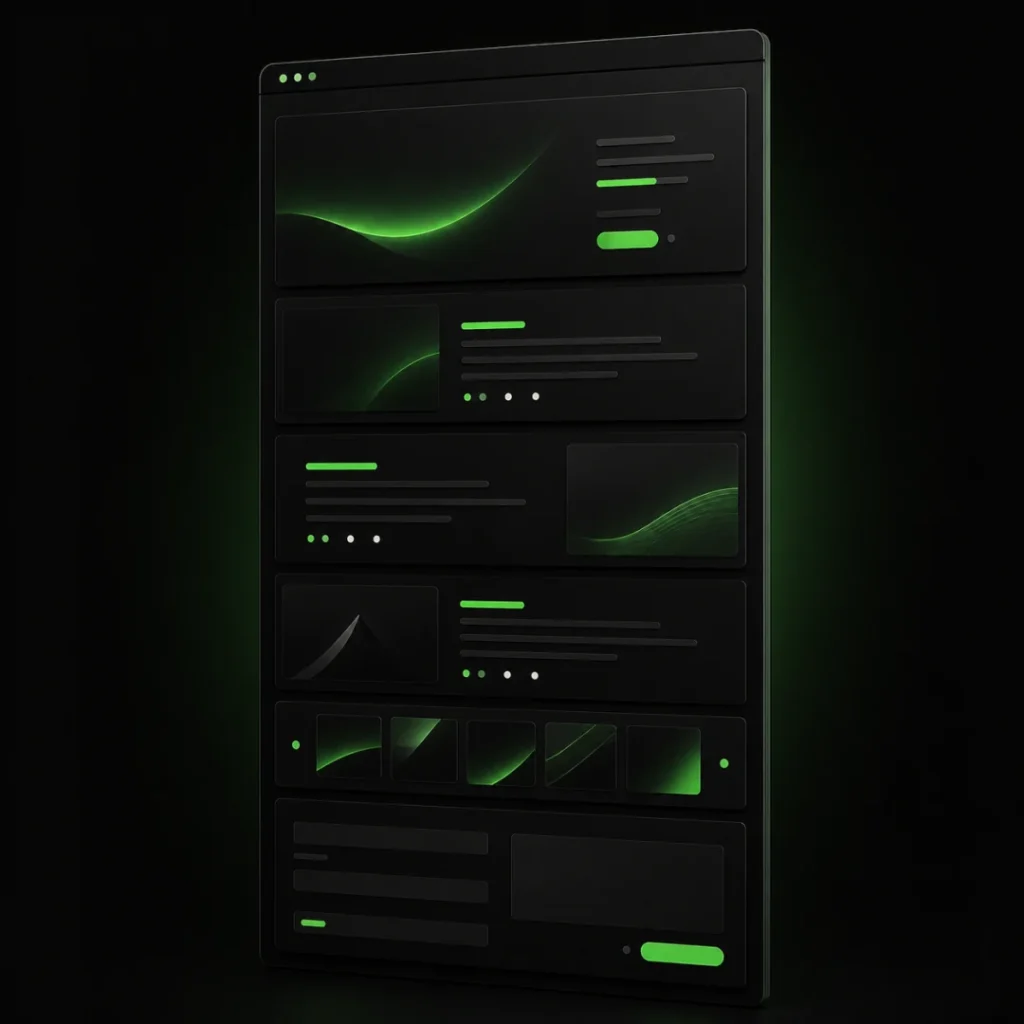 START - landing page